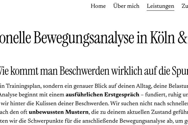 Christian Hahn PT – Bewegungsanalyse